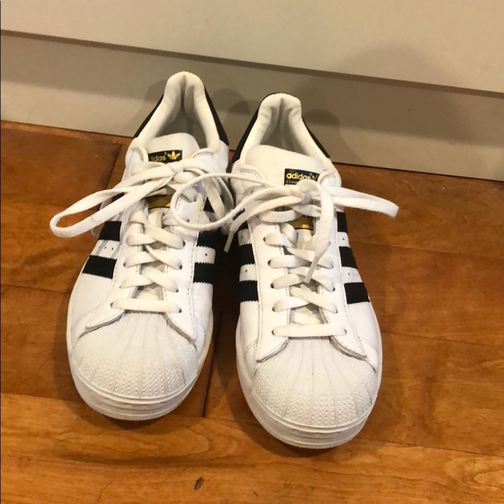 Adidas Superstar Shoes, size 6 1/2